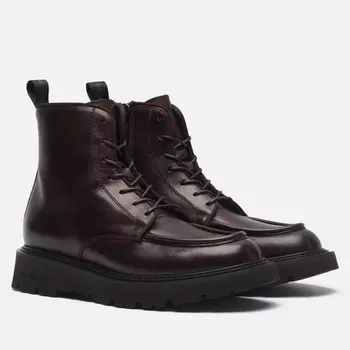 Мужские ботинки Woolrich High Paraboot Leather, цвет коричневый, размер 44 EU