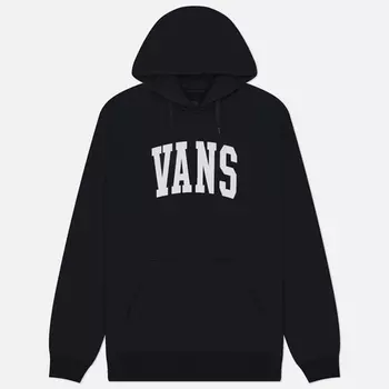 Мужская толстовка Vans Arched Pullover Hoodie, цвет чёрный, размер XXL