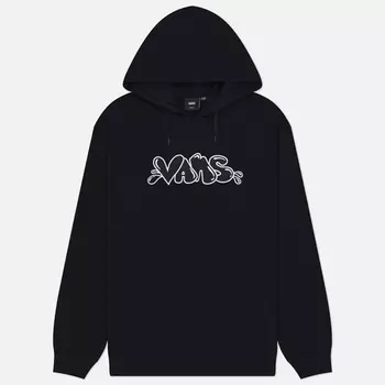 Мужская толстовка Vans Caps Loose Hoodie, цвет чёрный, размер XL