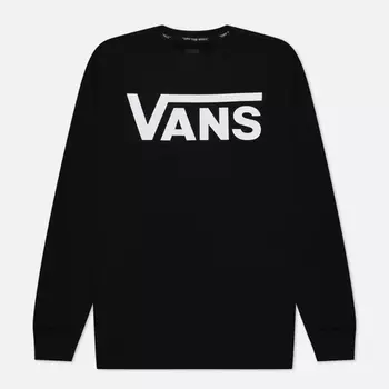 Мужская толстовка Vans Classic Crew II, цвет чёрный, размер XS