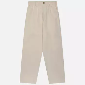 Мужские брюки Butter Goods Wide Leg Twill, цвет белый, размер XL