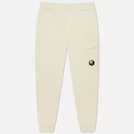 Мужские брюки C.P. Company Diagonal Raised Fleece, цвет бежевый, размер XXL