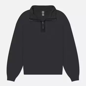 Мужская толстовка UNAFFECTED Stand Collar Half Zip, цвет серый, размер M