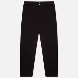 Мужские брюки Edwin Regular Chino, цвет чёрный, размер 34
