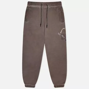 Мужские брюки Evisu Evisukuro Garment Pigment Dyed Ink Splash, цвет коричневый, размер XXL