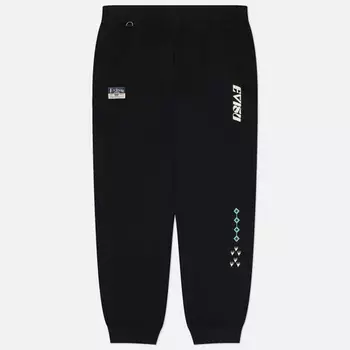Мужские брюки Evisu Heritage Totem Seagull Embroidery, цвет чёрный, размер L