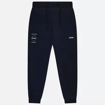 Мужские брюки F.C. Real Bristol Lycra Track Ribbed, цвет чёрный, размер XL
