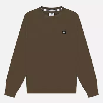 Мужская толстовка Weekend Offender Ferrer SS25, цвет оливковый, размер M