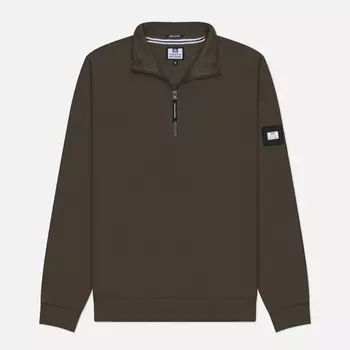 Мужская толстовка Weekend Offender Kraviz Quarter Zip SS24, цвет оливковый, размер XXL