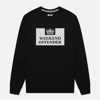 Мужская толстовка Weekend Offender Penitentiary Classic, цвет чёрный, размер XXXXL