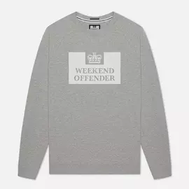 Мужская толстовка Weekend Offender Penitentiary Classic, цвет серый, размер L
