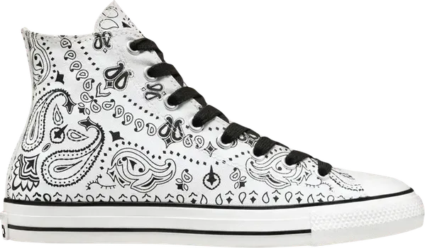 Кроссовки Converse Sammy Baca x Chuck Taylor All Star Pro High Bandana Print, белый