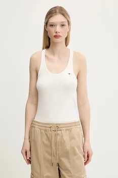 Топ Tommy Jeans, бежевый