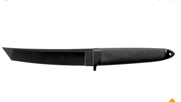 Тренировочный нож Cold Steel Covert Action Tanto (CAT), zytel, черный