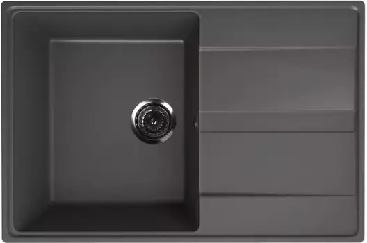 Кухонная мойка Ulgran мокрый асфальт Prima 750-09