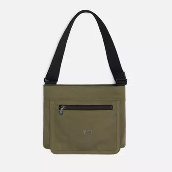 Сумка Y-3 Classic Sacoche, цвет оливковый
