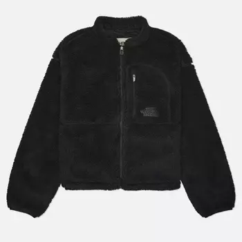 Женская флисовая куртка The North Face Extreme Pile Full-Zip Fleece, цвет чёрный, размер M