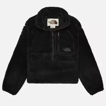 Женская флисовая куртка The North Face Extreme Pile Pullover Fleece, цвет чёрный, размер XS
