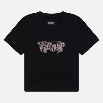 Женская футболка RIPNDIP Angels Baby, цвет чёрный, размер M