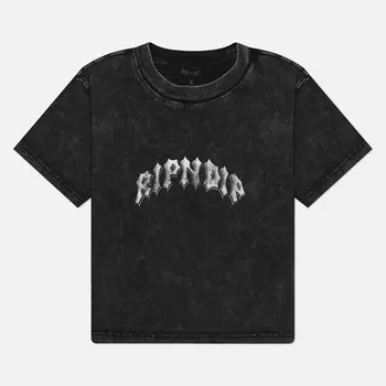 Женская футболка RIPNDIP Mother Nerm Cropped Baby, цвет чёрный, размер S