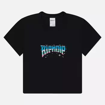 Женская футболка RIPNDIP Superstar Cropped Baby, цвет чёрный, размер L