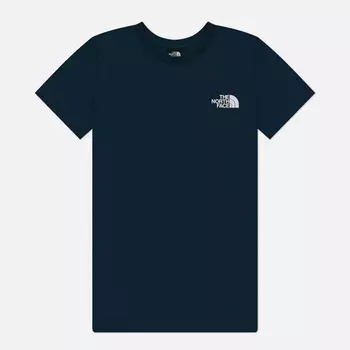 Женская футболка The North Face Redbox, цвет синий, размер M