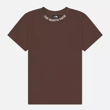 Женская футболка The North Face Zumu Relaxed, цвет коричневый, размер M
