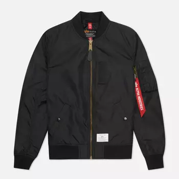 Женская куртка бомбер Alpha Industries L-2B Skymaster Gen II, цвет чёрный, размер S