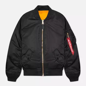 Женская куртка бомбер Alpha Industries MA-1, цвет чёрный, размер M