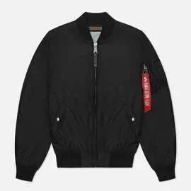 Женская куртка бомбер Alpha Industries MA-1 TT, цвет чёрный, размер M