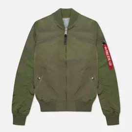 Женская куртка бомбер Alpha Industries MA-1 TT, цвет оливковый, размер M