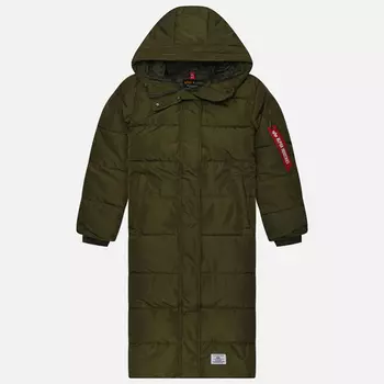 Женская куртка парка Alpha Industries Sierra Gen II, цвет зелёный, размер M