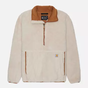 Женская толстовка Carhartt Loose Fit Fleece Pullover, цвет бежевый, размер L