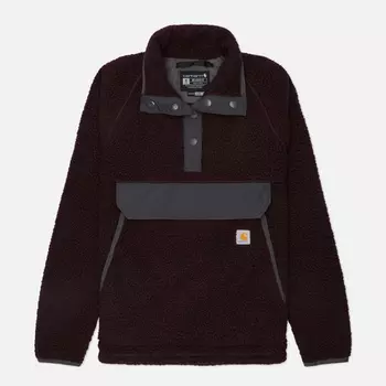 Женская толстовка Carhartt Relaxed Fit Fleece Pullover, цвет фиолетовый, размер L