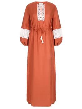 Платье льняное HOLY CAFTAN