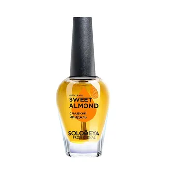 SOLOMEYA Масло с витаминами для кутикулы и ногтей Сладкий миндаль / Cuticle Oil Sweet Almond 9 мл