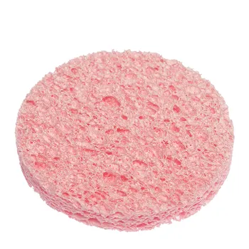 DEWAL BEAUTY Спонж для снятия макияжа, розовый 60x60x8 мм 3 шт