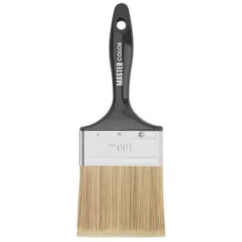 кисть плоская Master Color Wood Master смеш. щетина 100мм, арт.30-0543