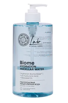 Вода мицеллярная Natura Siberica Lab Biome гиалуроновая д/всех типов кожи, 700 мл