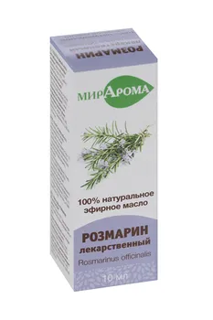 Масло МирАрома Розмарин эфирное, 10 мл