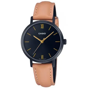 Японские наручные женские часы Casio LTP-VT02BL-1A. Коллекция Analog