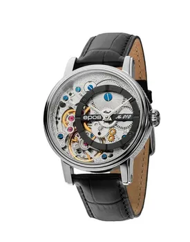 Швейцарские наручные мужские часы Epos 3435.313.20.15.25. Коллекция Originale
