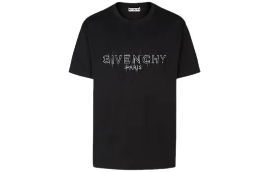 Футболка мужская черная Givenchy, черный