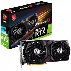 Видеокарта PCI-E MSI GeForce RTX 3060 GAMING X (RTX 3060 GAMING X 12G) 12GB GDDR6 192bit 8nm 1320/15