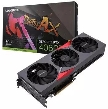 Видеокарта PCI-E Colorful GeForce RTX 4060 Ti (RTX 4060 Ti NB EX 8GB-V) 8GB GDDR6 128bit 5nm 2310Mhz