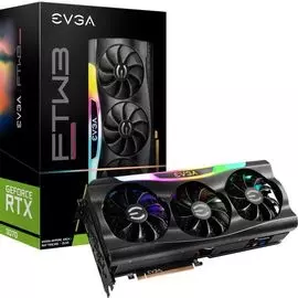 Видеокарта PCI-E EVGA GeForce RTX 3070 FTW3 ULTRA GAMING (08G-P5-3767-KL)