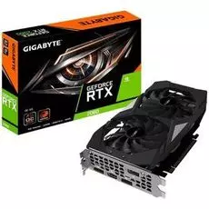 Видеокарта PCI-E GIGABYTE GeForce RTX 2060 OC (GV-N2060OC-6GD rev. 2.0) 6GB GDDR6 192bit 12nm 1680/14000MHz HDMI/3*DP/HDCP Ret