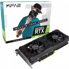 Видеокарта PCI-E KFA2 GeForce RTX 3060 1-Click OC 36NOL7MD1VOK 12GB GDDR6 192bit 8nm 1320/15000MHz HDMI/3*DP