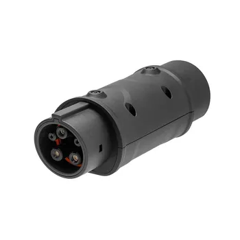 Electric Vehicle EV Charger Connector IEC 62196 Socket Type 2 To 1 EVSE Adaptor