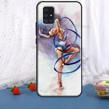 Картина маслом с изображением гимнастики для Samsung A12 A32 A52 A72 A10 A20 S A40 A50 A70 A11 A31 A41 A51 A71 A20e A21S, чехол для телефона Samsung A10
